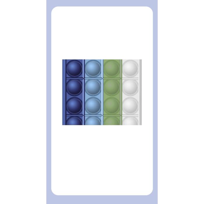 OEM - Pop it fidget skal till iPhone X/Xs - MultiColor