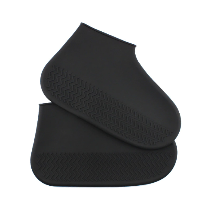 OEM - Vattentäta skoskydd i silikon - Small - Stl. 26-34 - Svart