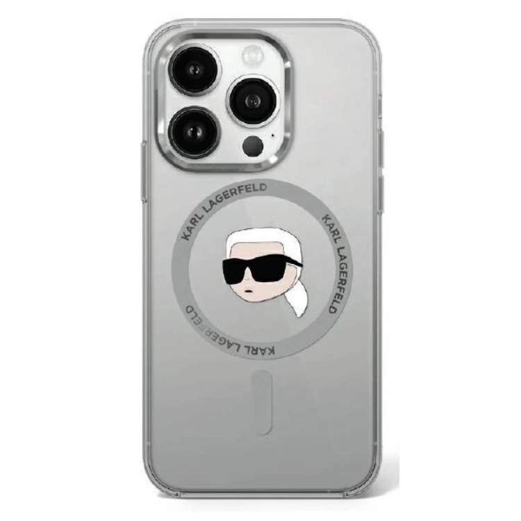 Karl Lagerfeld iPhone 16 Pro Max Mobilskal MagSafe IML Metal | 2353 | AlltMobil