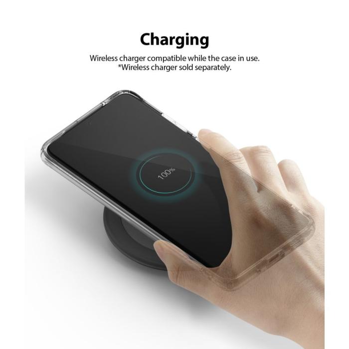 Ringke - Ringke Fusion Shock Absorption Skal till Samsung Galaxy S20 Ultra - Svart