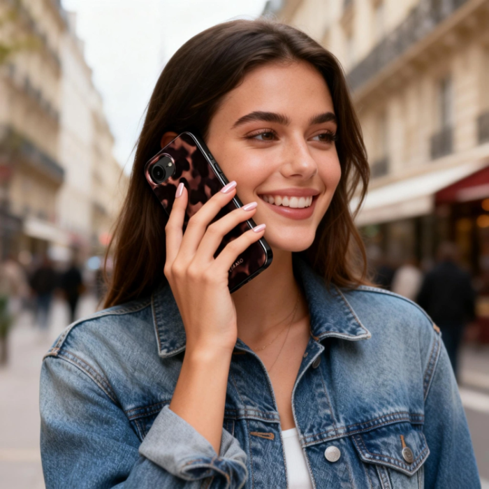 Tech-Protect - Tech-Protect Mobilskal För iPhone 16e/17e Magsafe Lamano - Panther