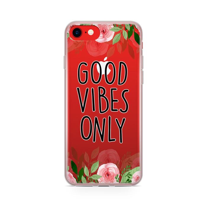 UTGATT5 - Skal till Apple iPhone 7 - Good Vibes Only