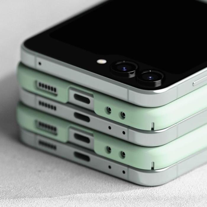 UTGATT - Ringke Galaxy Z Flip 5 Mobilskal Slim - Mint