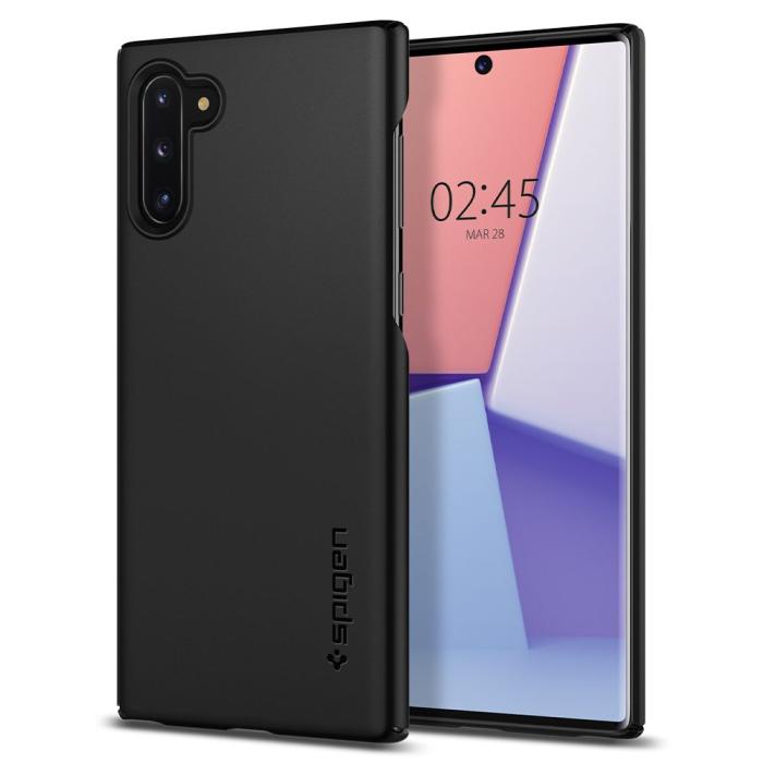 UTGATT5 - Spigen Thin Fit Galaxy Note 10 Svart