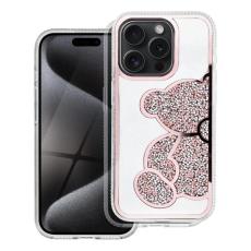 OEM - iPhone 16e Mobilskal Teddy Bear - Rosa