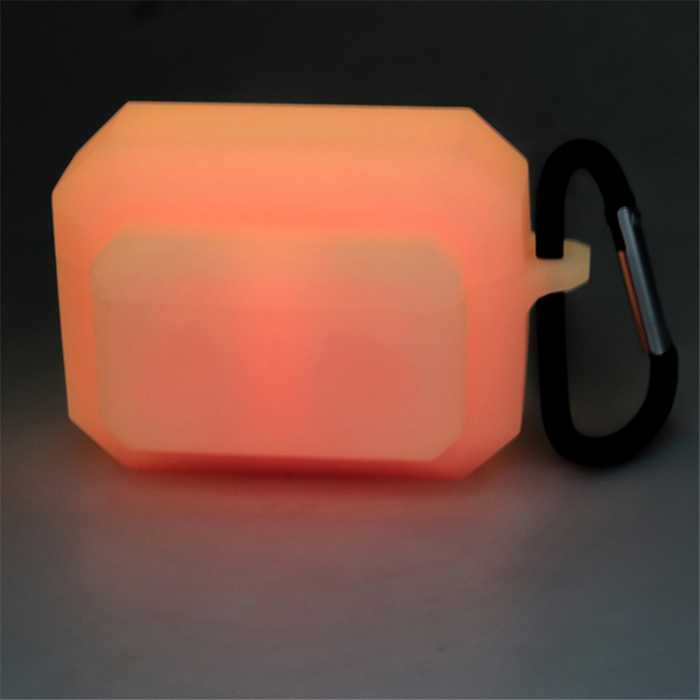 A-One Brand - AirPods Pro Skal Silikon 3-in-1 - Lysande rosa