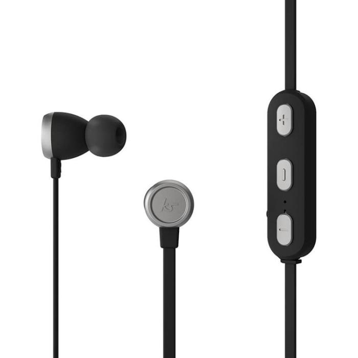 Kitsound - KITSOUND Hörlurar Hudson Sport In-Ear Trådlös - Silver