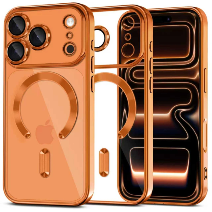 Tech-Protect - Tech-Protect iPhone 17 Pro Mobilskal Magsafe Flex - Cosmic Orange