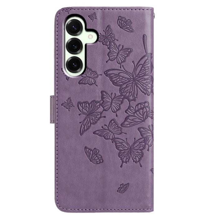 OEM - Samsung Galaxy A37 Plånboksfodral Konstläder Flip Skydd - Lila