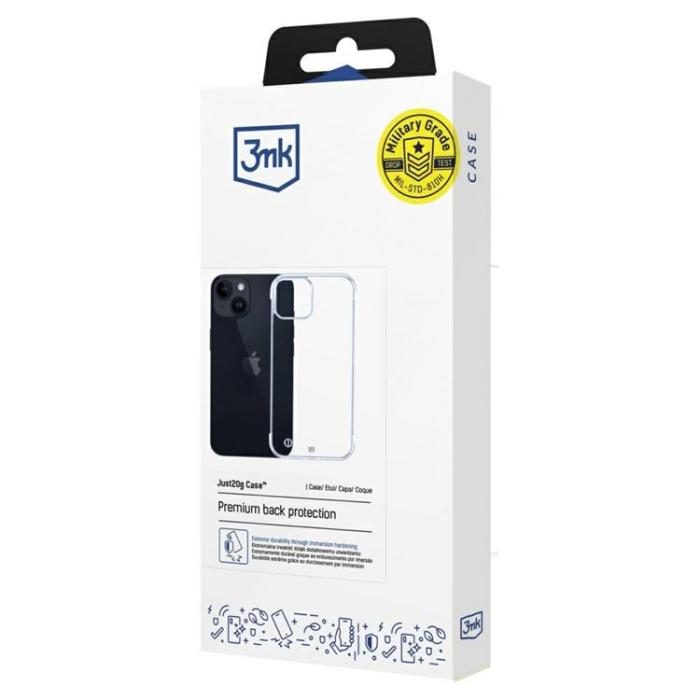 3MK - 3MK iPhone 15 Plus Mobilskal Just20g - Clear