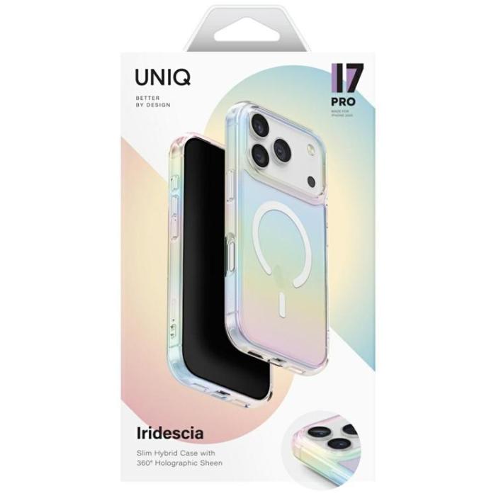 UNIQ - UNIQ iPhone 17 Pro Mobilskal MagSafe Iridescia - Holo Quartz