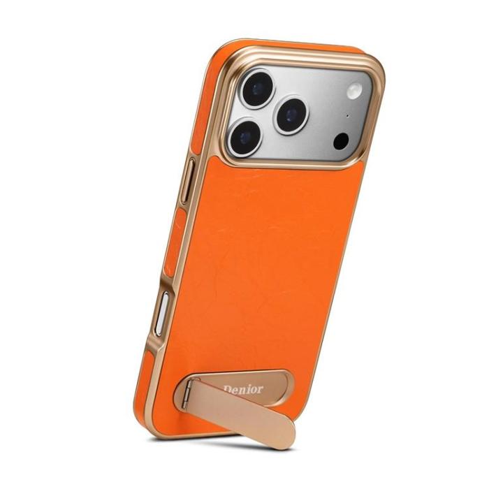 DENIOR - DENIOR iPhone 17 Pro Mobilskal MagSafe A25+1 Electroplating - Orange