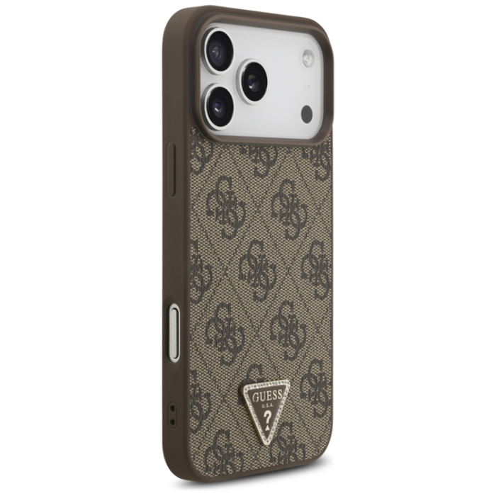 Celly - Guess iPhone 18 Pro Max/17 Pro Max Mobilskal MagSafe 4G Triangle Strass