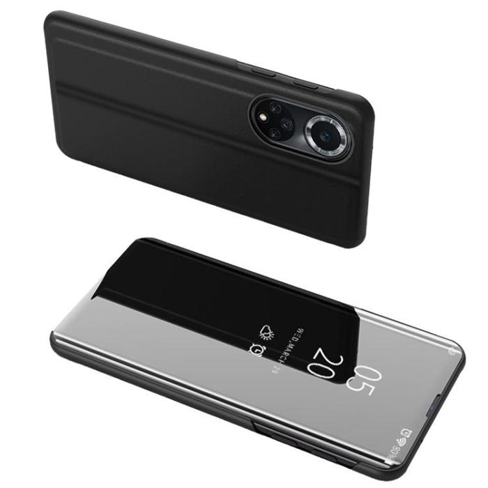 OEM - Huawei Nova 9 Fodral Clear View Flip - Svart