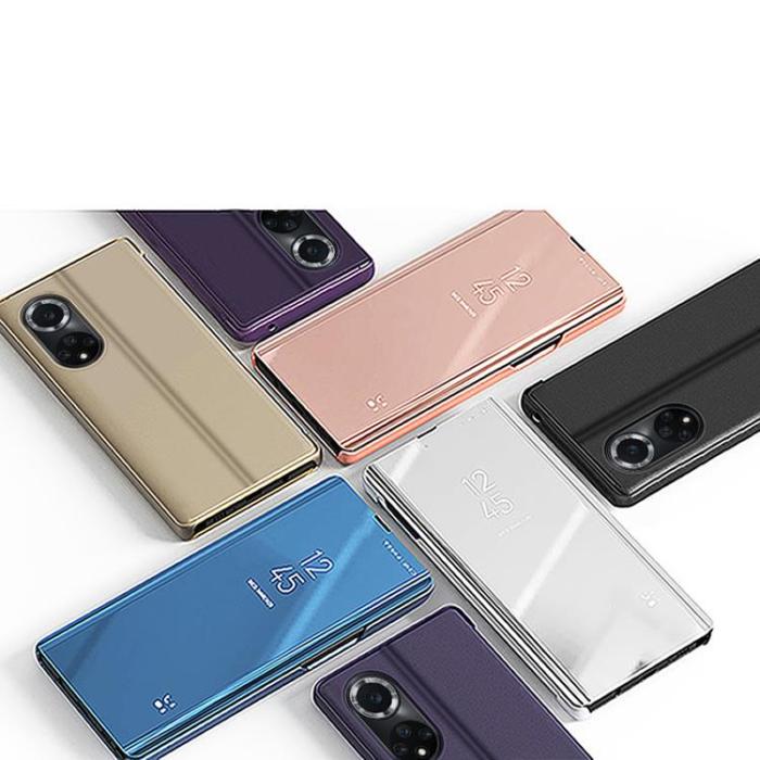OEM - Huawei Nova 9 Fodral Clear View Flip - Svart