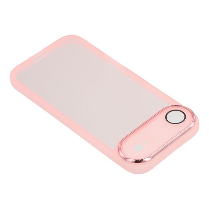 A-One Brand - iPhone Air Mobilskal Electroplated Kameraram - Transparent Rosa