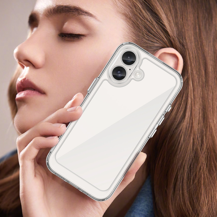 OEM - iPhone 16 Plus Mobilskal Outer Space - Clear