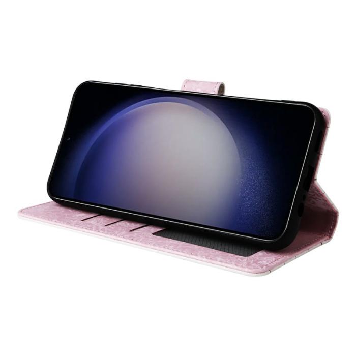OEM - ABEEL Samsung Galaxy S26 Plus Plånboksfodral RFID-Skydd - Liten Blomma