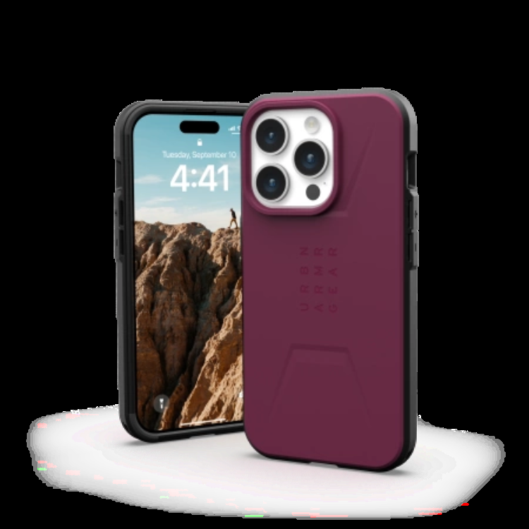 UAG iPhone 15 Pro Mobilskal Magsafe Civilian - Lila | 2353 | AlltMobil