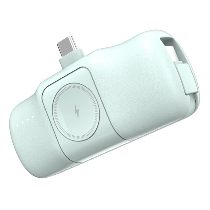 Wozinsky - Wozinsky USB-C Mini Powerbank 15W 5000mAh - Grön