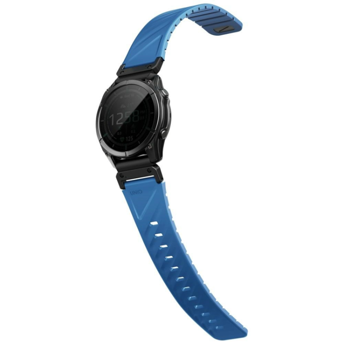 UNIQ - Uniq Armband För Garmin Watch (22mm) Fluo X - Blå
