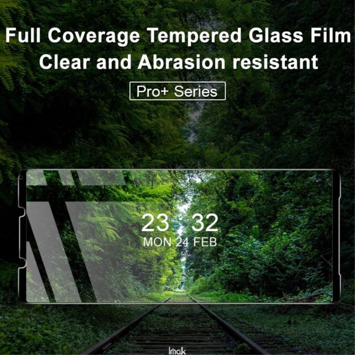 A-One Brand - [1-PACK] Härdat Glas Skärmskydd Sony Xperia 1 IV - Svart