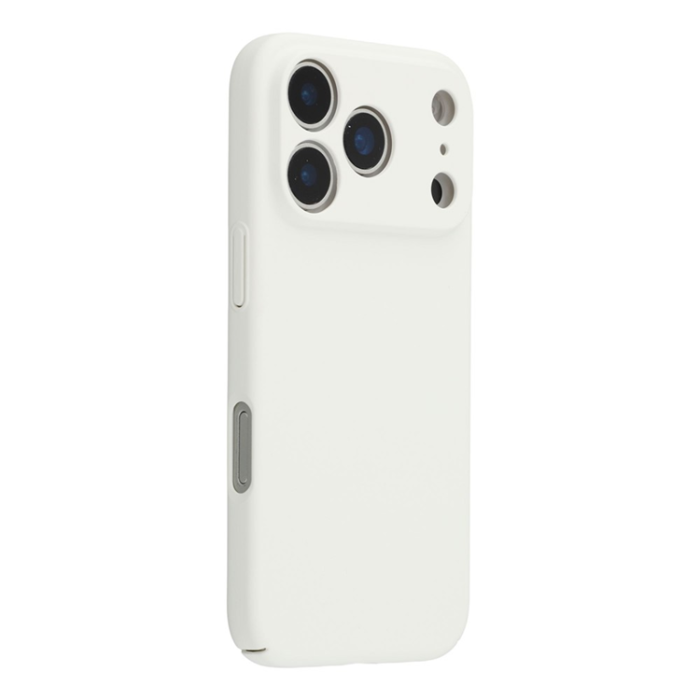 A-One Brand - iPhone 17 Pro Max Mobilskal Skin-Touch Rubberized - Vit