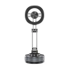 USAMS - USAMS 3-Axlig Vikbar Magnetisk Bilh&aring;llare Vakuumsugf&auml;ste ZJ087 - Svart