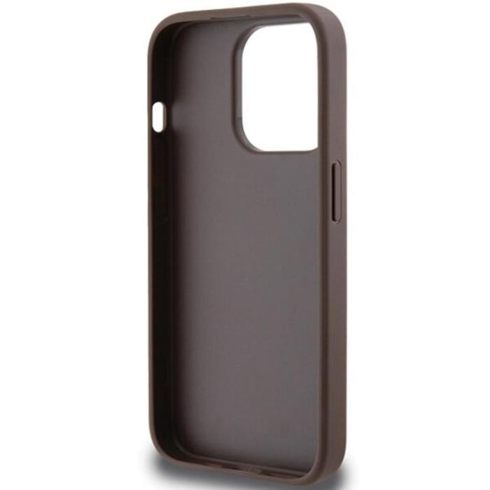 Guess - Guess iPhone 15 Pro Max Mobilskal Stripe Collection - Brun
