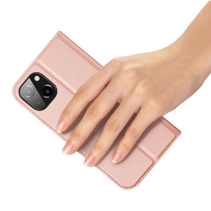 Dux Ducis - Dux Ducis iPhone 15 Plånboksfodral Skin Pro - Rosa