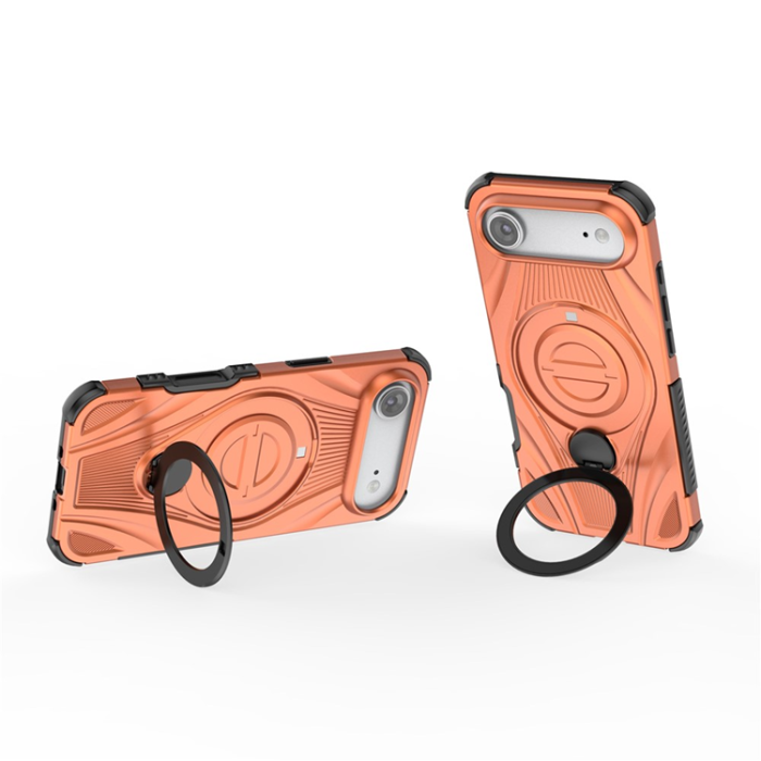 A-One Brand - iPhone Air Mobilskal MagSafe Magnetic Kickstand - Orange