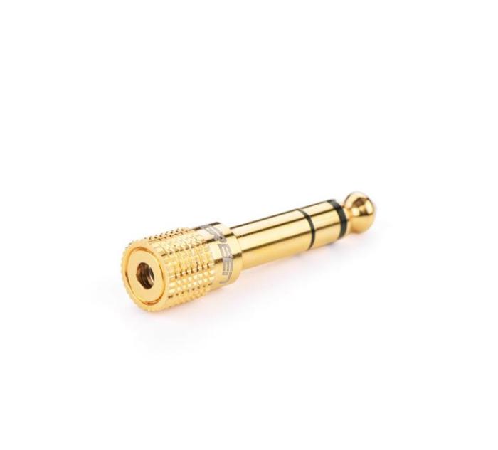 Ugreen - Ugreen Ljud Adapter 3.5 mm Mini Jack Till 6.3 mm Jack - Guld