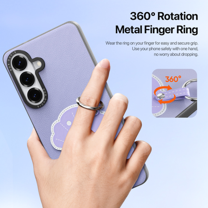 Dux Ducis - DUX DUCIS Mobilskal till Galaxy S26 Plus Ringhållare/Handledsrem Luvy Series