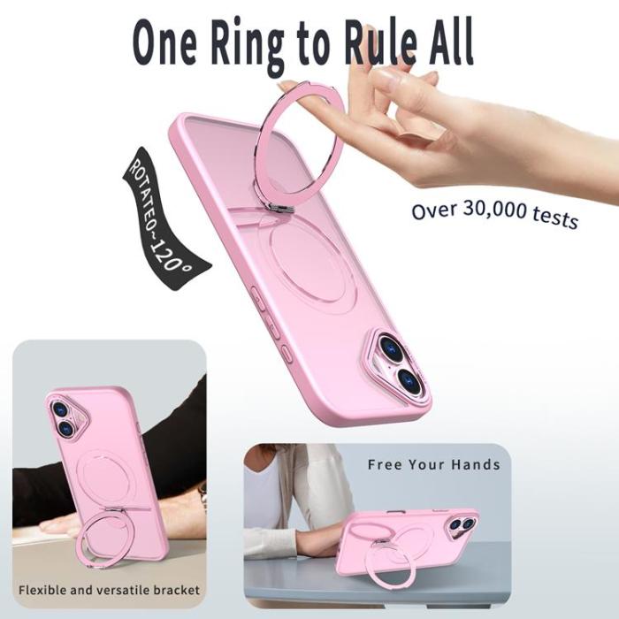 A-One Brand - iPhone 16 Mobilskal MagSafe Rotating Kickstand