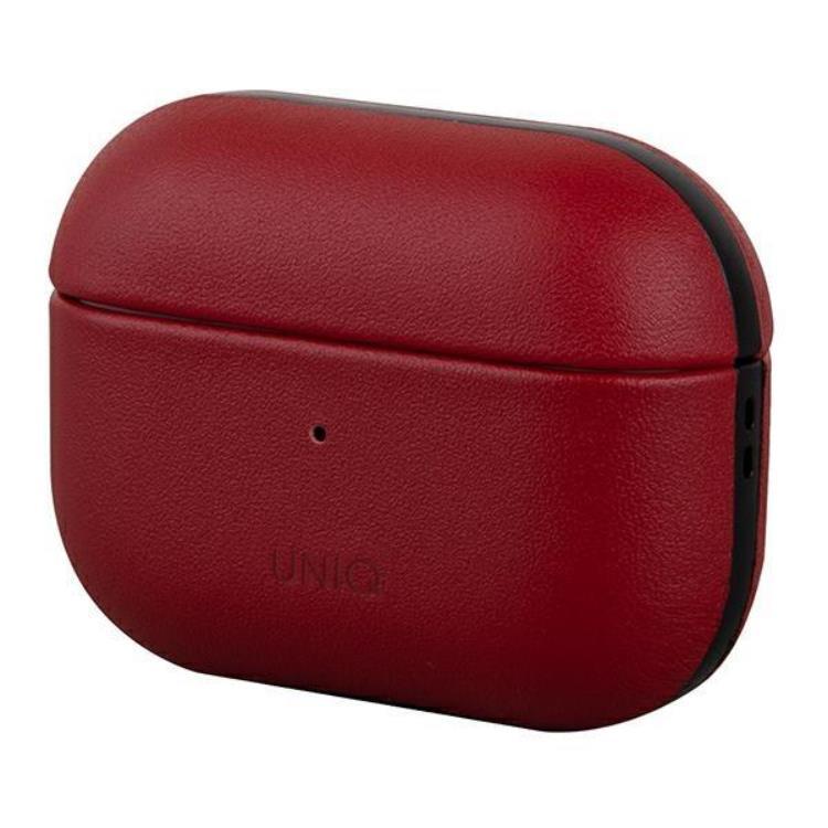 UNIQ Terra Äkta Läder Airpods Pro Fodral - Röd | 2353 | AlltMobil
