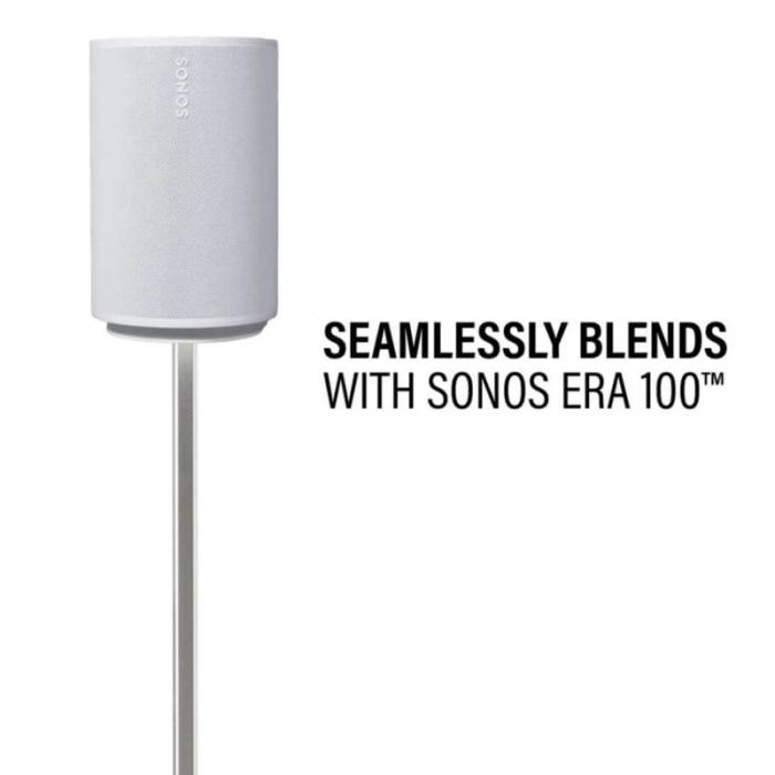 Sanus - SANUS Golvstativ Justerbart för Sonos ERA 100 Par Vit