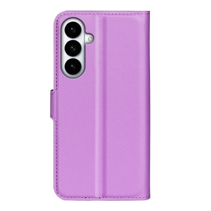 OEM - Plånboksfodral för Samsung Galaxy S26 Plus Ställ Konstläder - Lila