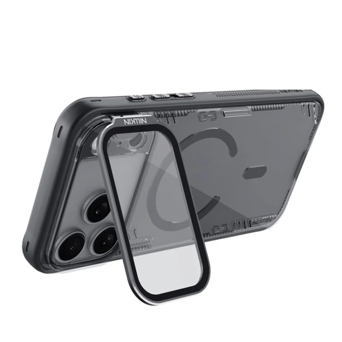 Nillkin - NILLKIN iPhone 17 Pro Max Mobilskal Magsafe Iceblade Prop - Svart