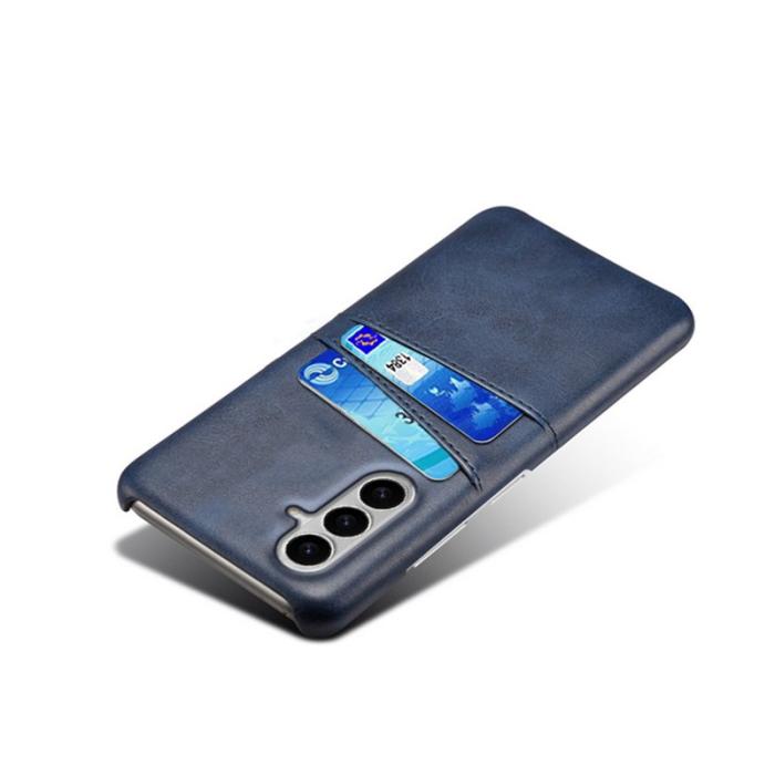 OEM - Mobilfodral för Samsung Galaxy S26 Plus Konstläder + PC - Blå