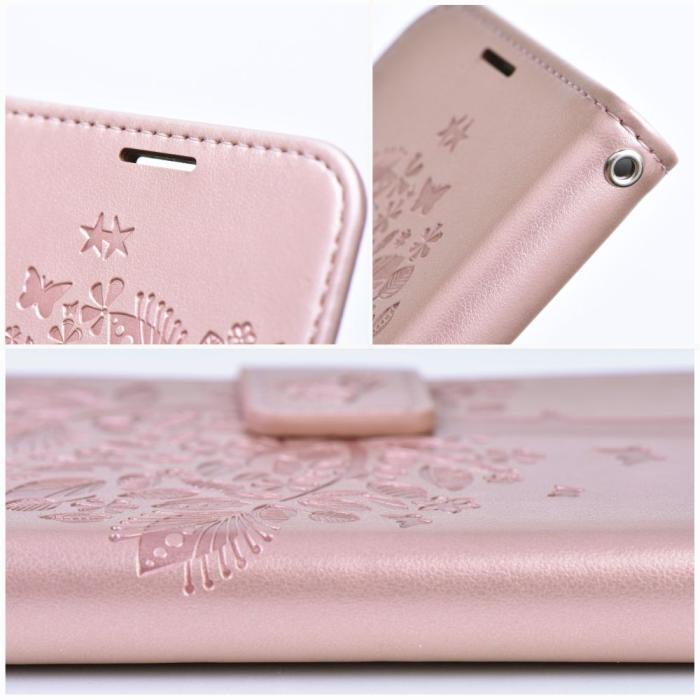 OEM - MEZZO plånboksfodral för Samsung A54 5G mandala roséguld