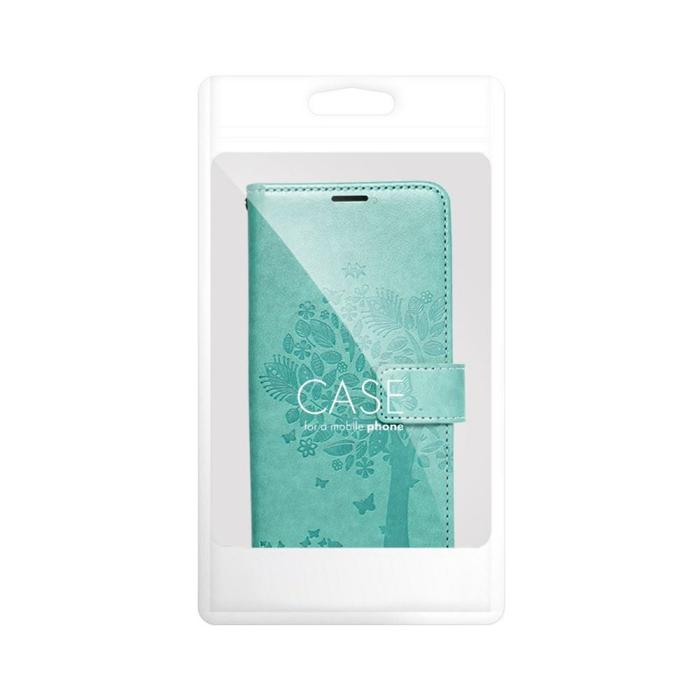 OEM - MEZZO plånboksfodral för Samsung A54 5G trägrön