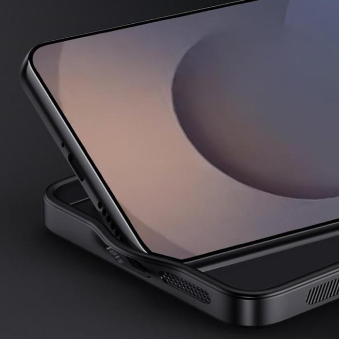 OEM - Mobilskal för Samsung Galaxy S26 Ultra Konstläder - Svart
