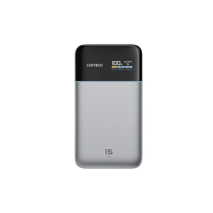 Cuktech - Cuktech Powerbank 15000 mAh 100W PB150S - Grå