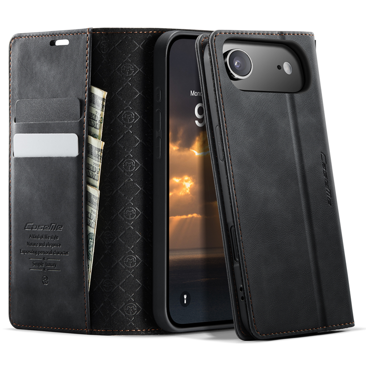 Caseme iPhone Air Plånboksfodral RFID Blocking 033 - Svart | 2353 | AlltMobil