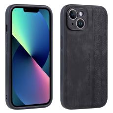 AZNS - AZNS iPhone 13 Fodral Dustproof KonstL&auml;der - Svart
