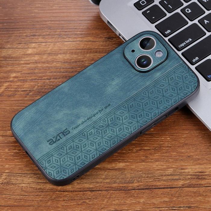 AZNS - AZNS iPhone 13 Fodral Dustproof KonstLäder - Grön