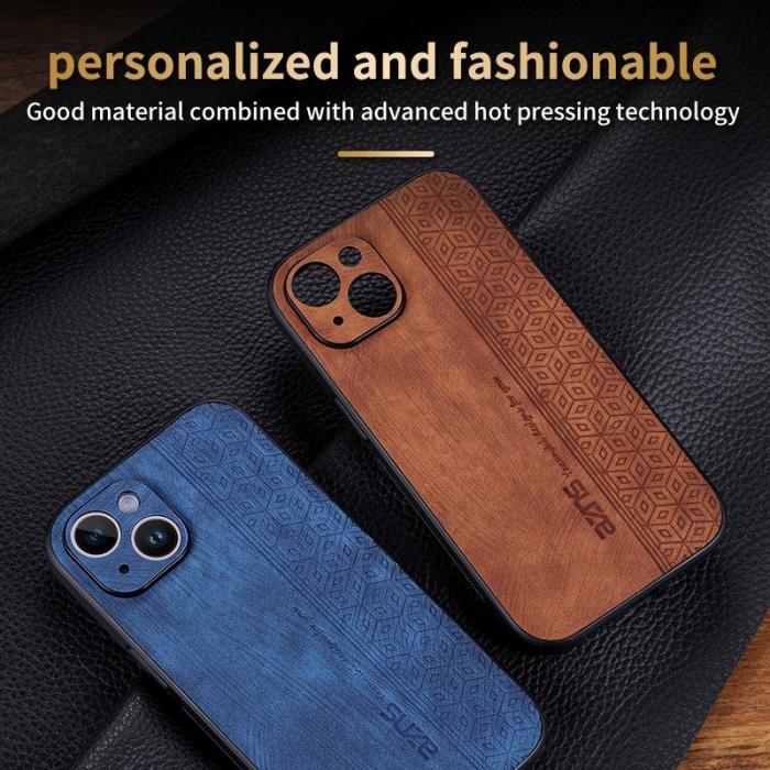 AZNS - AZNS iPhone 13 Fodral Dustproof KonstLäder - Grön