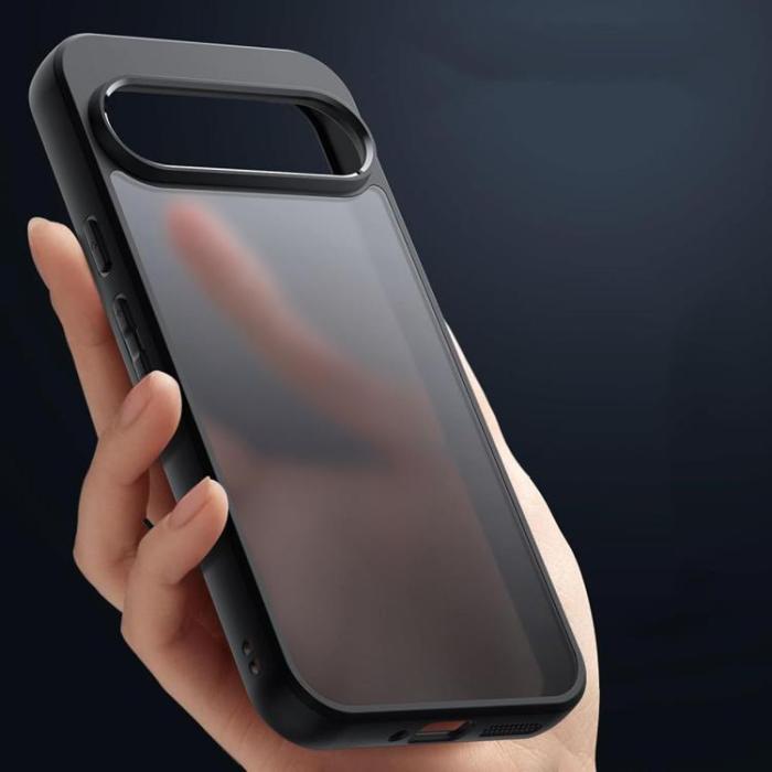 UTGATT - Tech-Protect Google Pixel 9/9 Pro Mobilskal Magmat - Matt Svart