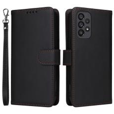 BETOPNICE - BETOPNICE Samsung Galaxy A73 5G Pl&aring;nboksfodral Konstl&auml;der - Svart