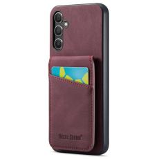 FIERRE SHANN - FIERRE SHANN Samsung Galaxy A14 Fodral KonstL&auml;der - R&ouml;d